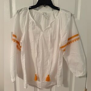 J. Crew Factory Tunic Blouse